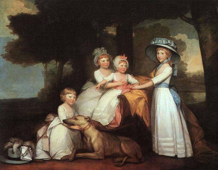 Gilbert Charles Stuart The Percy Children Sweden oil painting art